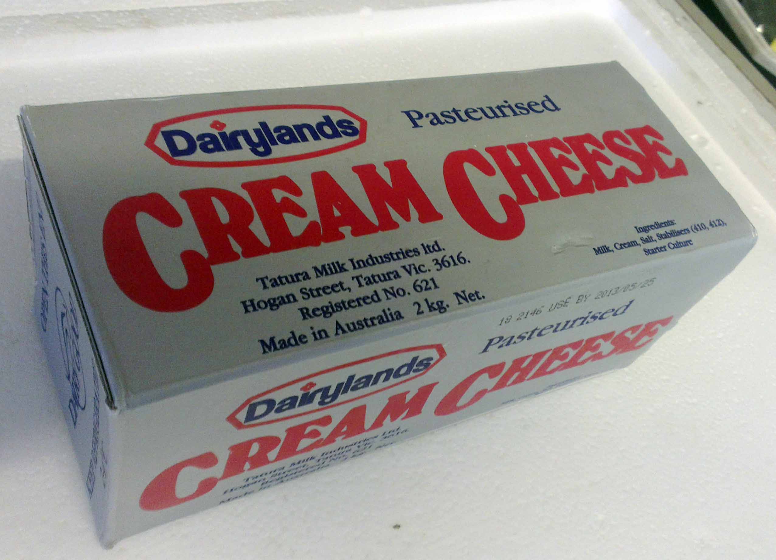 Dairyland Cream Cheese 2kg Khampasert