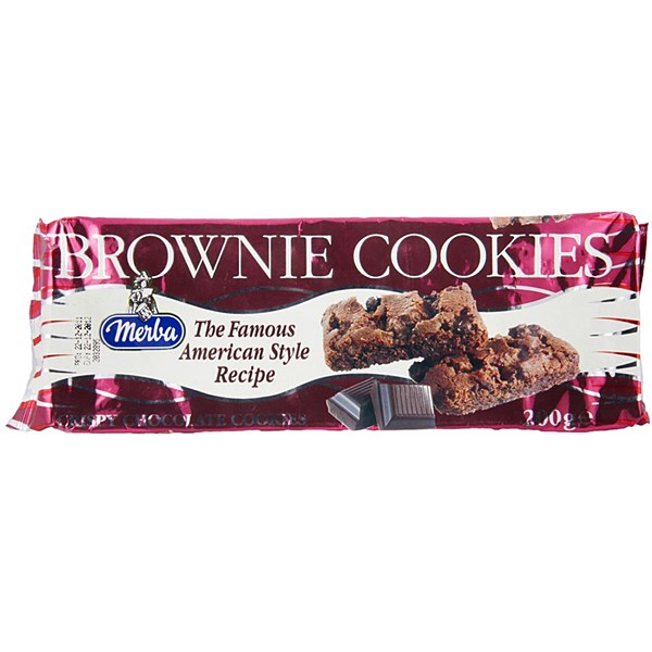 Merba Brownie Cookies 200g Khampasert