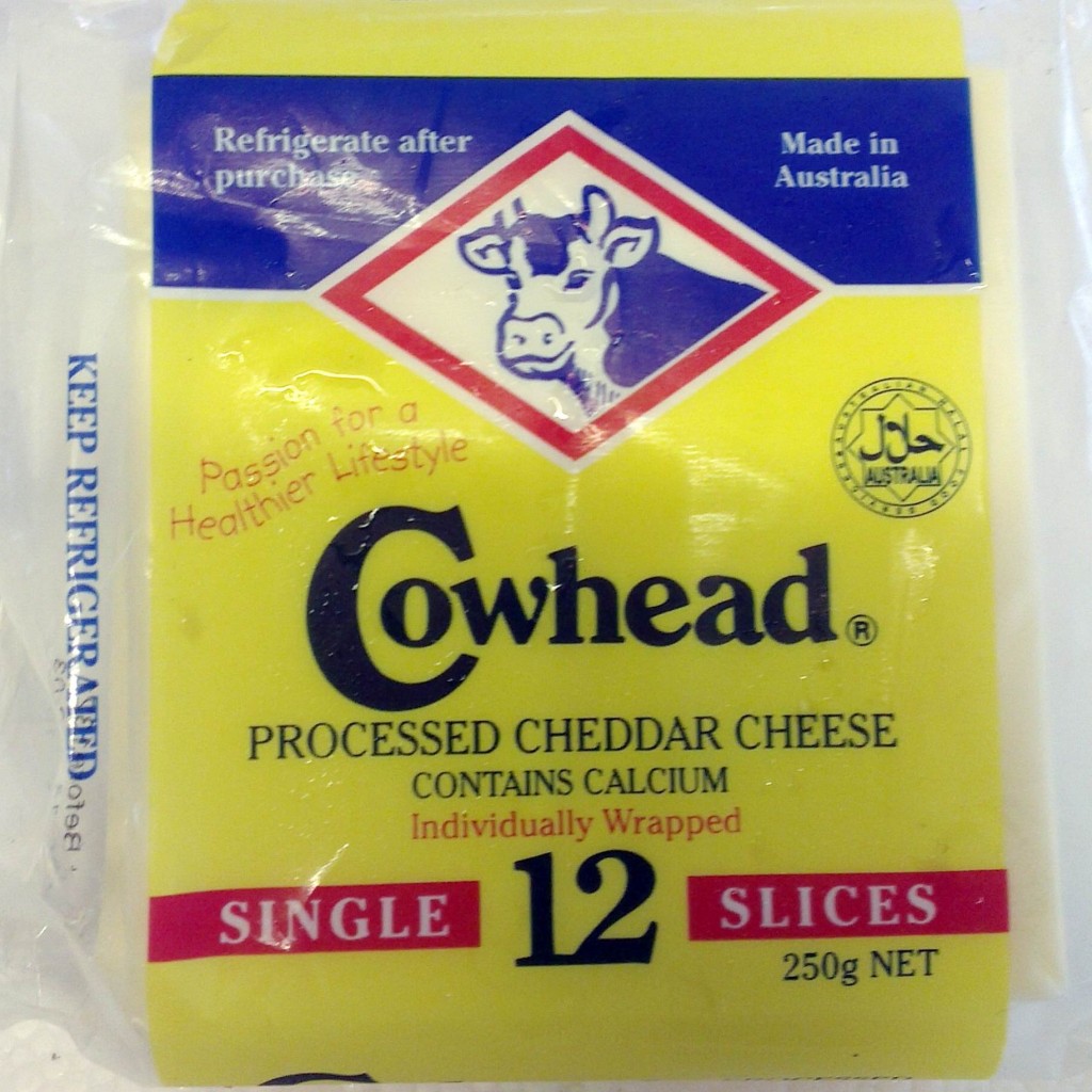 COWHEAD Processed Cheddar Cheese 250g