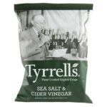 TYRRELL'S Sea Salt & Cider Vinegar Chips 150g